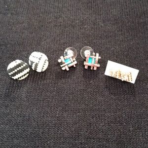 3 Sets of Earrings